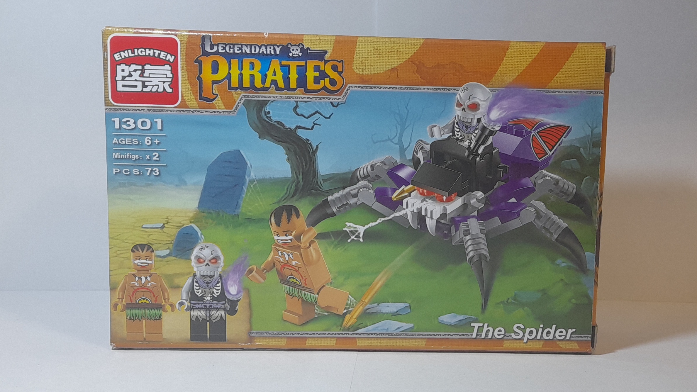 ЛЕГО АНАЛОГ - ENLIGHTEN ПИРАТЫ - ОБЗОР