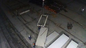 Работа на портальном кране 11(плита)