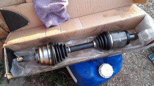 Самостоятельная замена переднего левого привода на BMW X5 Е53.