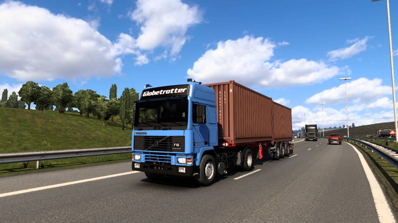 Euro Truck Simulator 2 1.55 Лилль (F) в Келен (D) Тормозная жидкость 5 316 кг смотреть онлайн