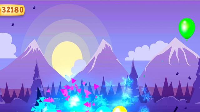 Цветные шарики для малышей лопаем #90/ Учим цвета и развиваем зрительное внимание/ развивающий мульт смотреть онлайн