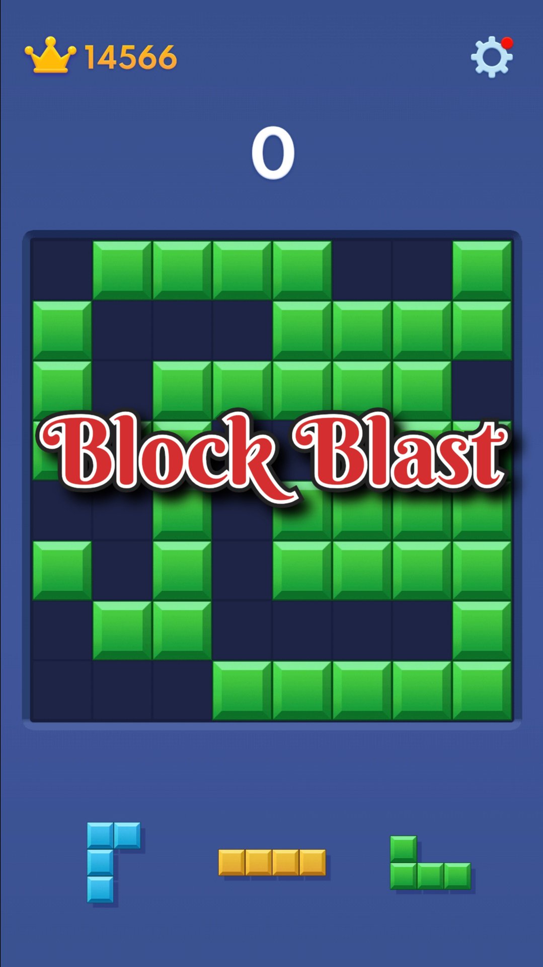 Игра Block Blast. Собираем блоки в линии