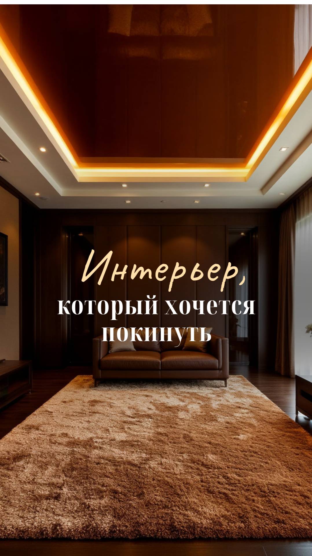 Интерьер, который хочется покинуть смотреть онлайн