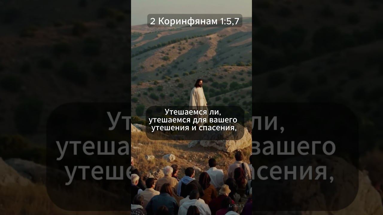 С Ним мы страдаем… и с Ним побеждаем!" | 2 Коринфянам 1:5,7 смотреть онлайн