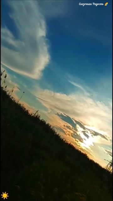 #красивый #вечер #закат #природа #небо #облака #полевыецветы #лето2025 #событиедня #25июля2025год смотреть онлайн