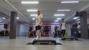 СТЕП АЭРОБИКА ЦЕЛАЯ ТРЕНИРОВКА / STEP AEROBICS