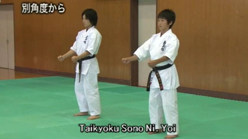 Тайкиоку Соно Ни - Ката Карате Кёкусинкай (Kyokushin Karate Kata - Taikyoku Sono Ni - 太極その2) v.3 смотреть онлайн