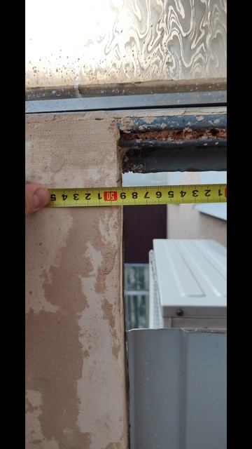 Ремонт балкона # утепление # штукатурка # покраска