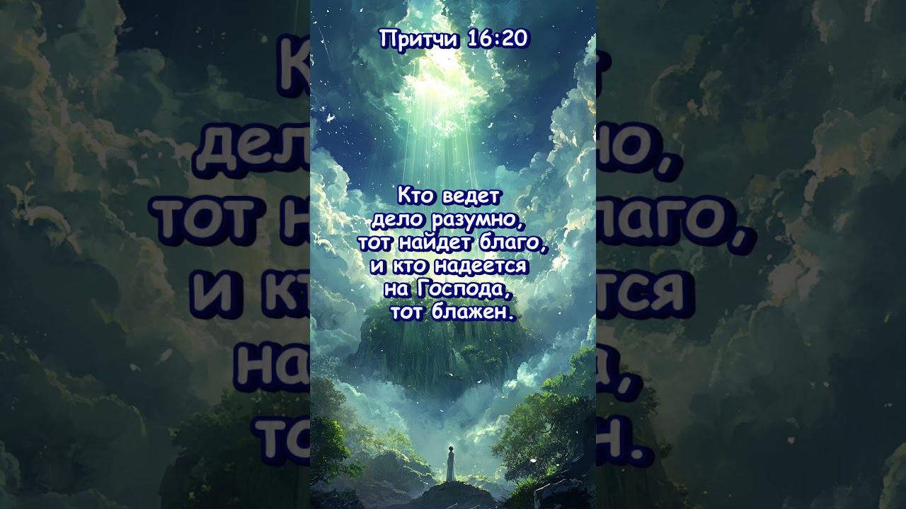 Притчи 16:20 смотреть онлайн