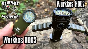 Компактные уникальные фонарики. Wurkkos HD03 и Wurkkos HD02