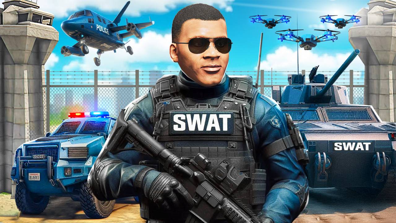 СТАЛ САМЫМ БОГАТЫМ ПОЛИЦЕЙСКИМ СПЕЦНАЗА В ГТА 5! смотреть онлайн