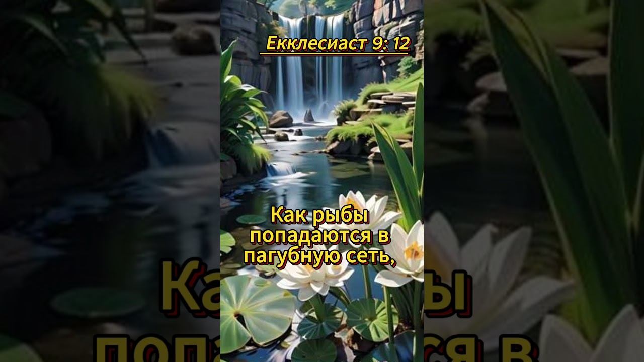 #shorts Екклесиаст 9 :12 смотреть онлайн