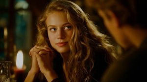 В ресторане.