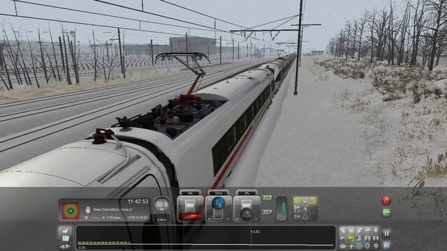 Train simuliator classik 2024 Экспресс Ice прототип гоняем зимой на поезде! смотреть онлайн