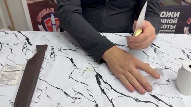 Нож Каратель из стали Bohler N690 смотреть онлайн