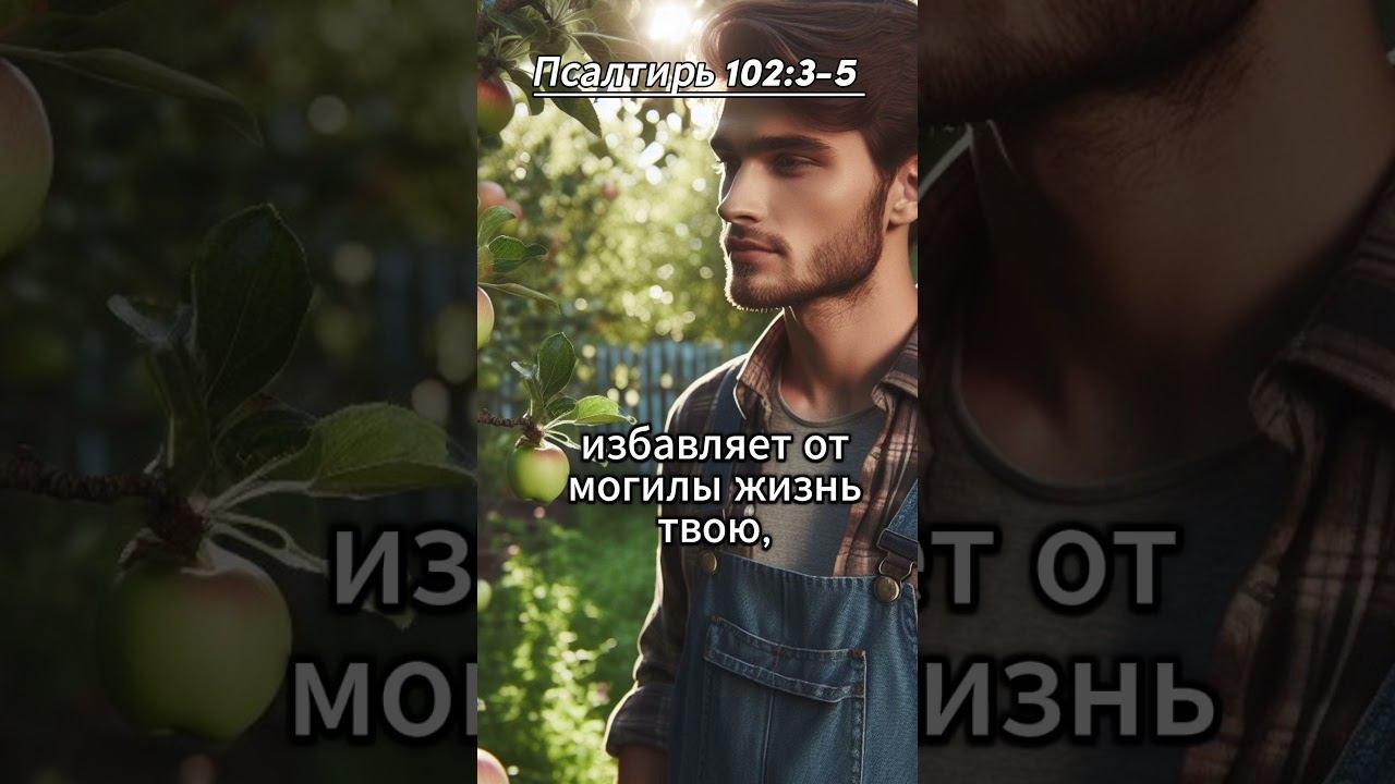 #shorts Псалтирь 102:3 5 смотреть онлайн