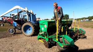 Сеялка готова, Степаныч рвется в бой!