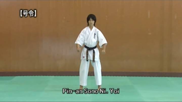 Пинан Соно Ни - Ката Карате Кёкусинкай (Kata Pinan Sono Ni - 平安二段) v.2 смотреть онлайн