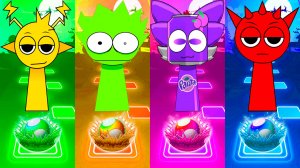 Coffin Dance Спрунки 91 уровень - Мультики про Спрунке | МУЛЬТФИЛЬМЫ SPRUNKI в Tiles Hop