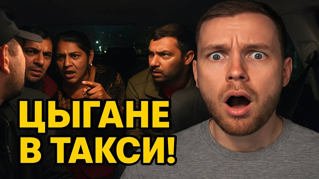 Жесть!! Цыгане в Такси! Таксисты Яндекс Такси в Шоке! Подборка самых безумных скандалов и конфликтов смотреть онлайн