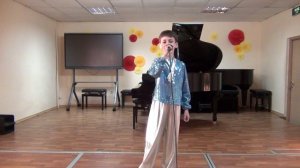 "НАЧИНАЮЩИЙ АРТИСТ" музыка А. Ольханского, слова Е. Олейник