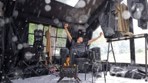 ❓Как Бэтмену пойти в поход под проливным дождем?? с НОВОЙ надувной палаткой