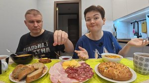 Мукбанг я на все руки МАСТЕР) Обдумываю планы на мой ЮБИЛЕЙ! Болталка и семейный обед в России