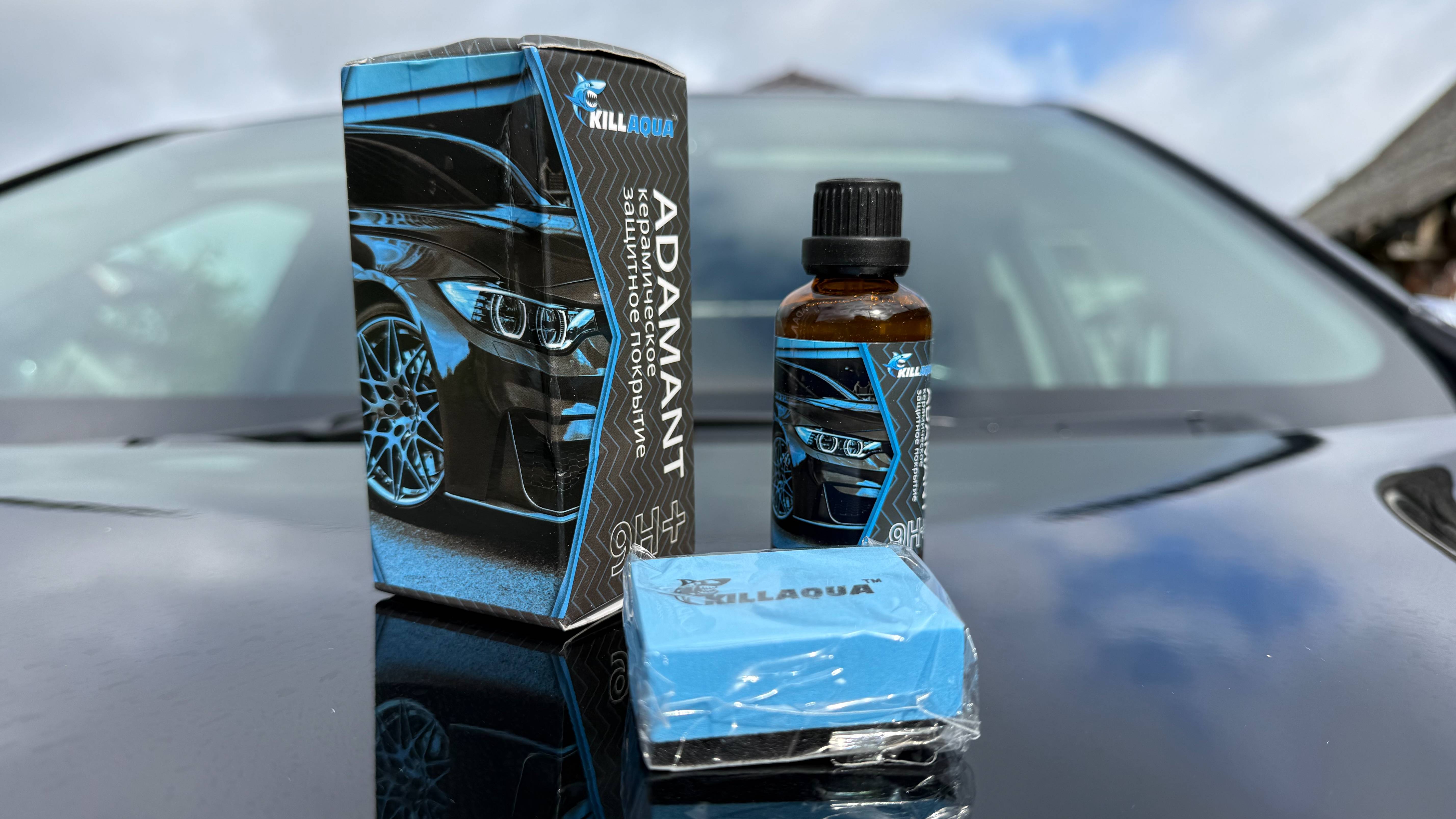 Керамическое покрытие Killaqua Adamant 9H+ смотреть онлайн