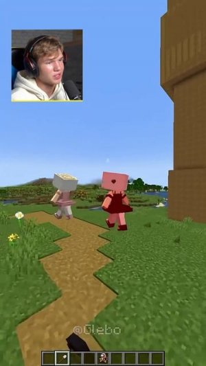 Я Построил Дом для Тунг Тунг Сахура в Minecraft! 🏠😂 #shorts #шортс #minecraft #майнкрафт #майн #ме