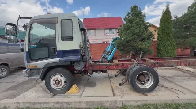 Ремонт рамы исузу форвард