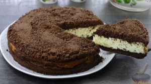 На вид торфяной, на вкус - шоколадный. Насыпной пирог "Торфяной"