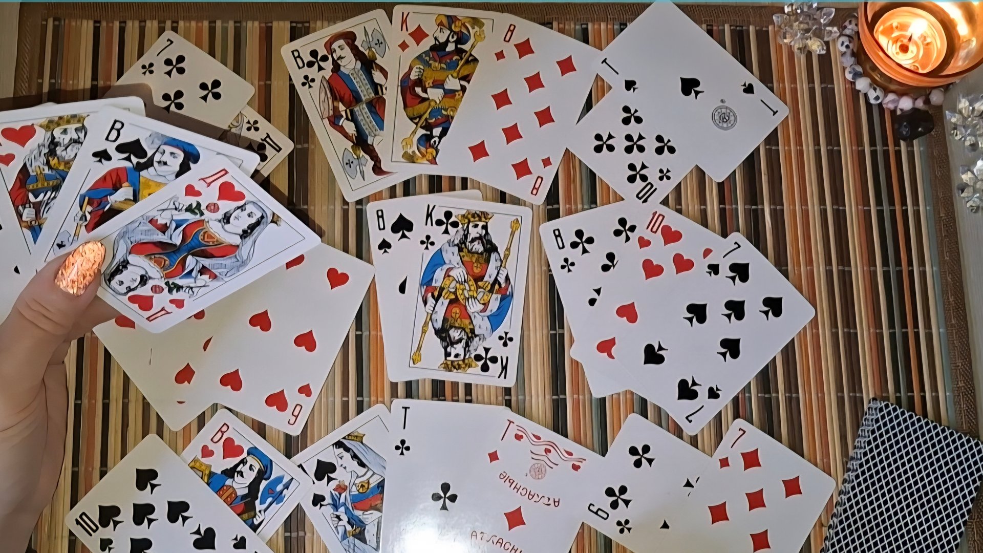 Расклад на ♣️ крестового 👑 короля смотреть онлайн