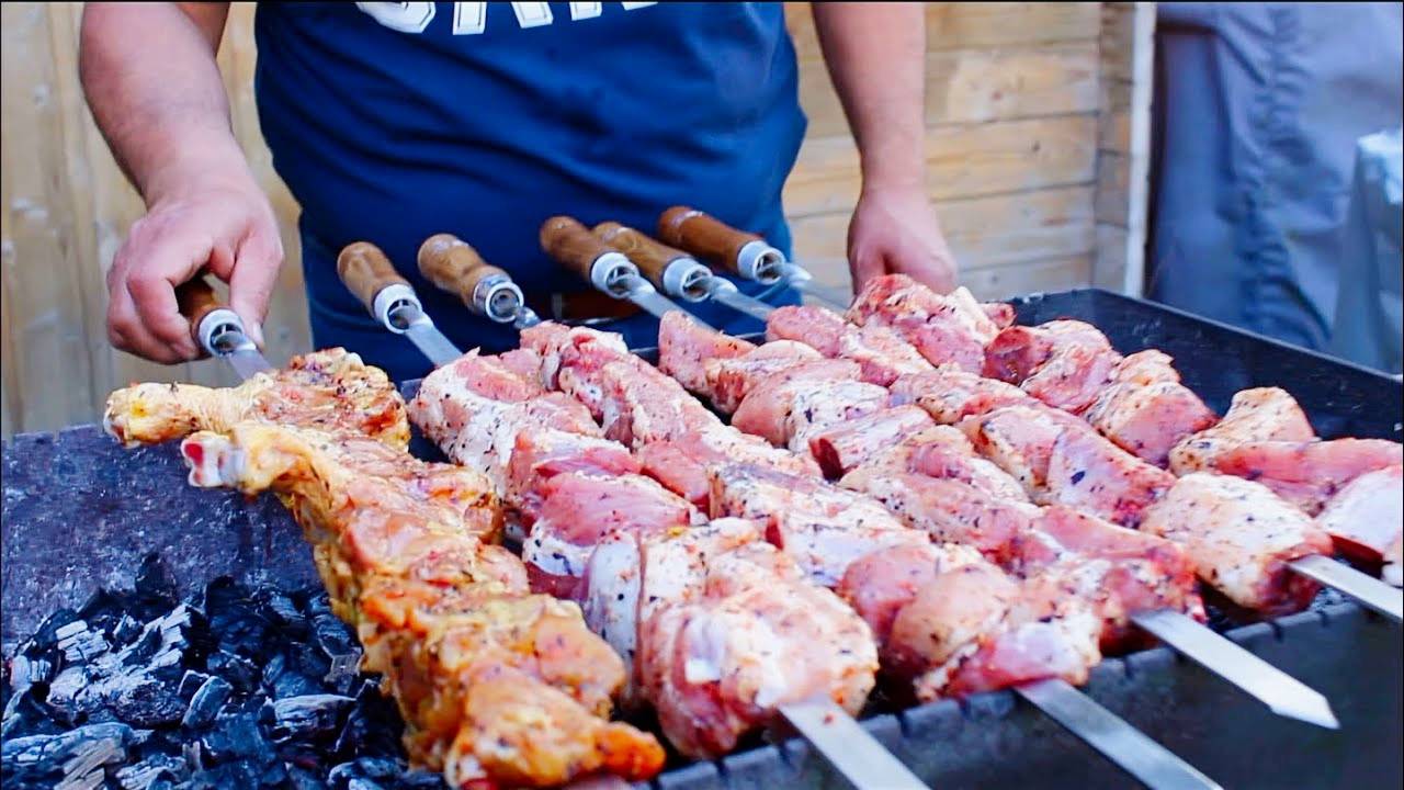 Как быстро замариновать мясо для шашлыка для получения вкусного и сочного результата смотреть онлайн