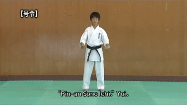 Пинан Соно Ичи - Ката Карате Кёкусинкай (Kata Pinan Sono Ichi - 平安初段) v.2 смотреть онлайн
