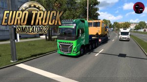 VOLVO перевозка большого груза. ETS 2!