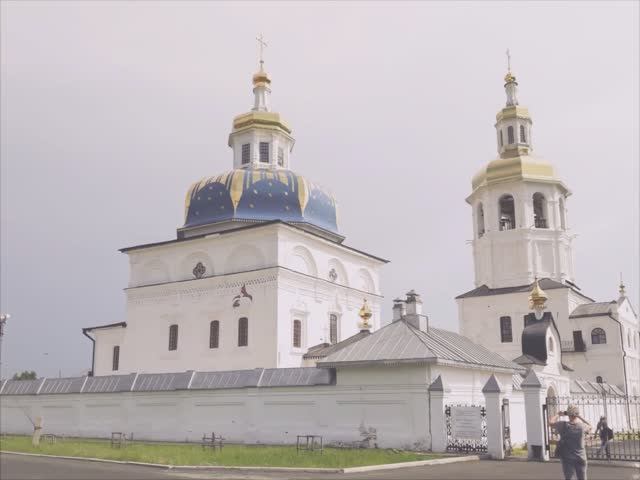 Тобольский район, Алабацкий Знаменский монастырь. Апостоло-Андреевская церковь. 11.06.2019г. смотреть онлайн