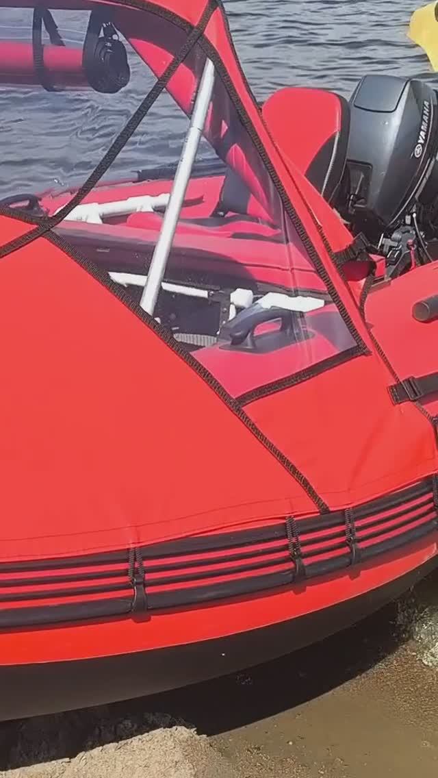 Тент носовой для лодки Reef Triton 390 - Мой дизайн