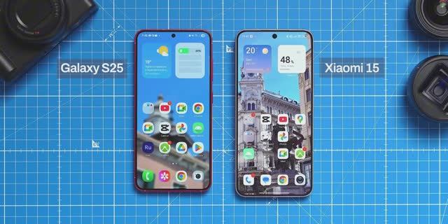 Samsung Galaxy S25 Vs Xiaomi 15  – Камера и батарея в реальной жизни спустя 7 месяцев!