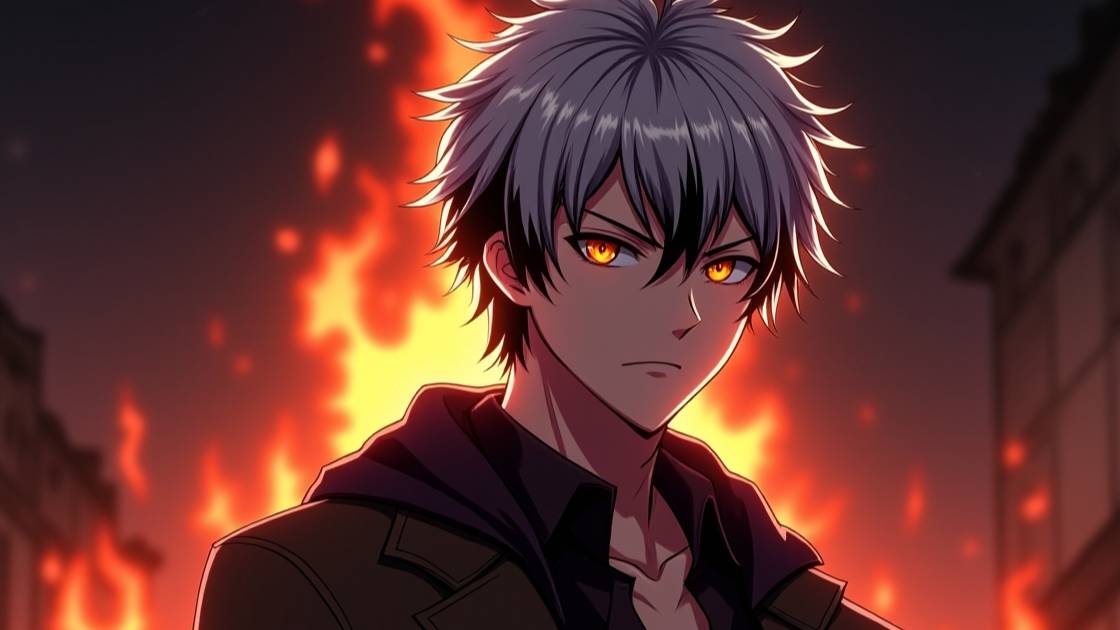 Небеса загараются огнём