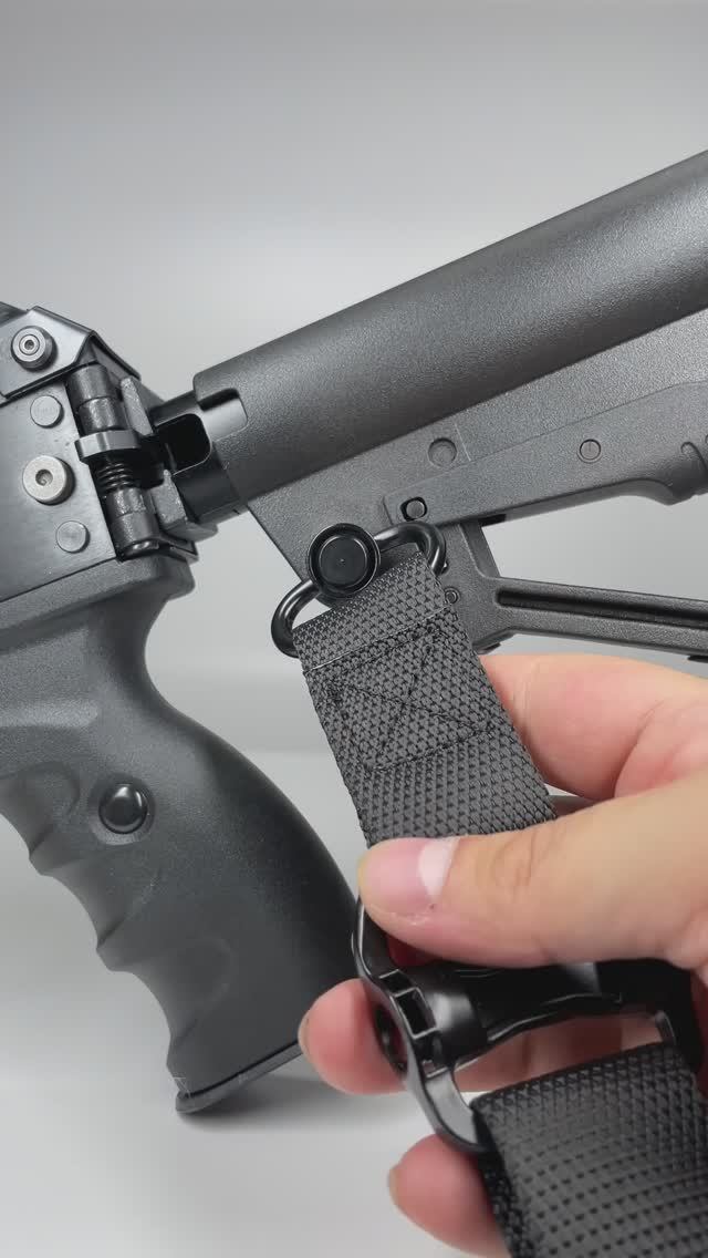 Оружейный ремень Patriot (32 мм, черный, QD)