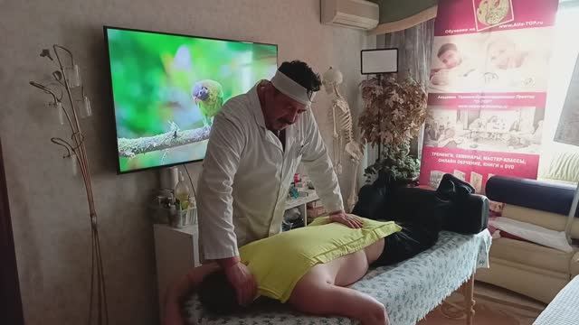 Обучение специальному мануальному массажу, Начало, подготовка, анамнез согреваем пациента. Сет №0 смотреть онлайн
