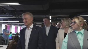 Герман Греф и Виталий Хоценко открыли «Школу 21» в Омске