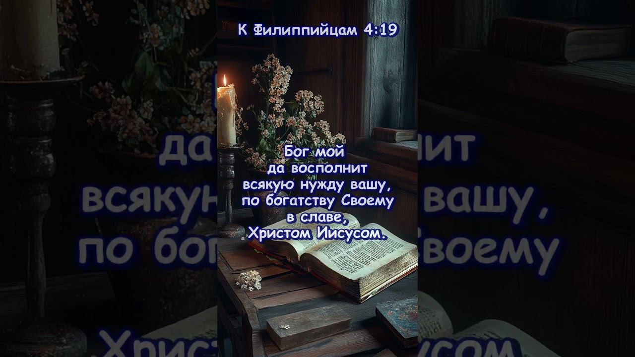 К Филиппийцам 4 :19 смотреть онлайн