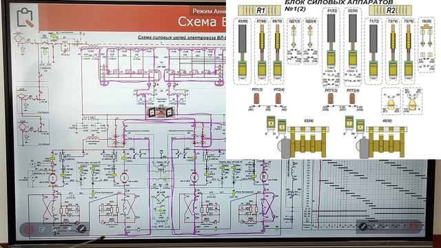7 Силовая схема ВЛ-80С