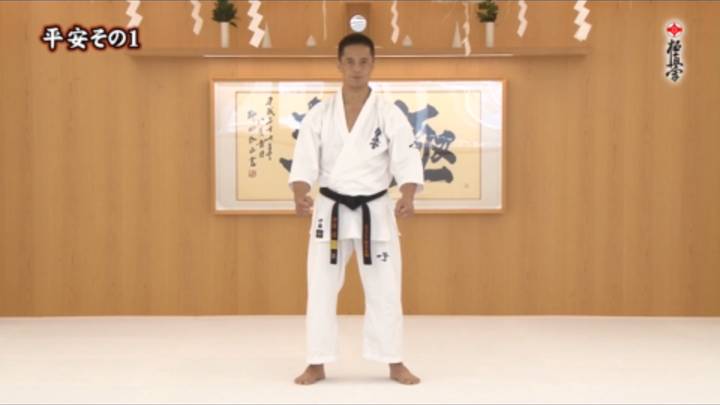 Пинан Соно Ичи - Ката Карате Кёкусинкай (Kata Pinan Sono Ichi - 平安初段) v.4 смотреть онлайн