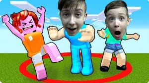 Мультики для детей. Окей Гордей. Роблокс - Играем в красный круг смерти! Мультики смотреть онлайн.