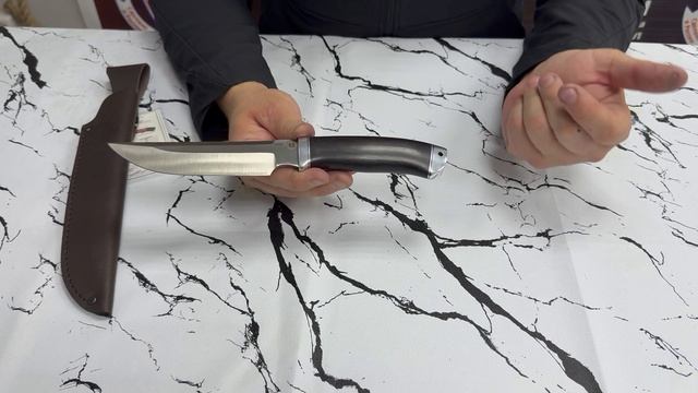 Нож Походный из стали Bohler N690 смотреть онлайн