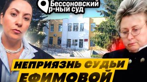 Судья ЕФИМОВА Л. П. задает вопросы свидетелю не по сути, предположения //Бессоновский районный суд