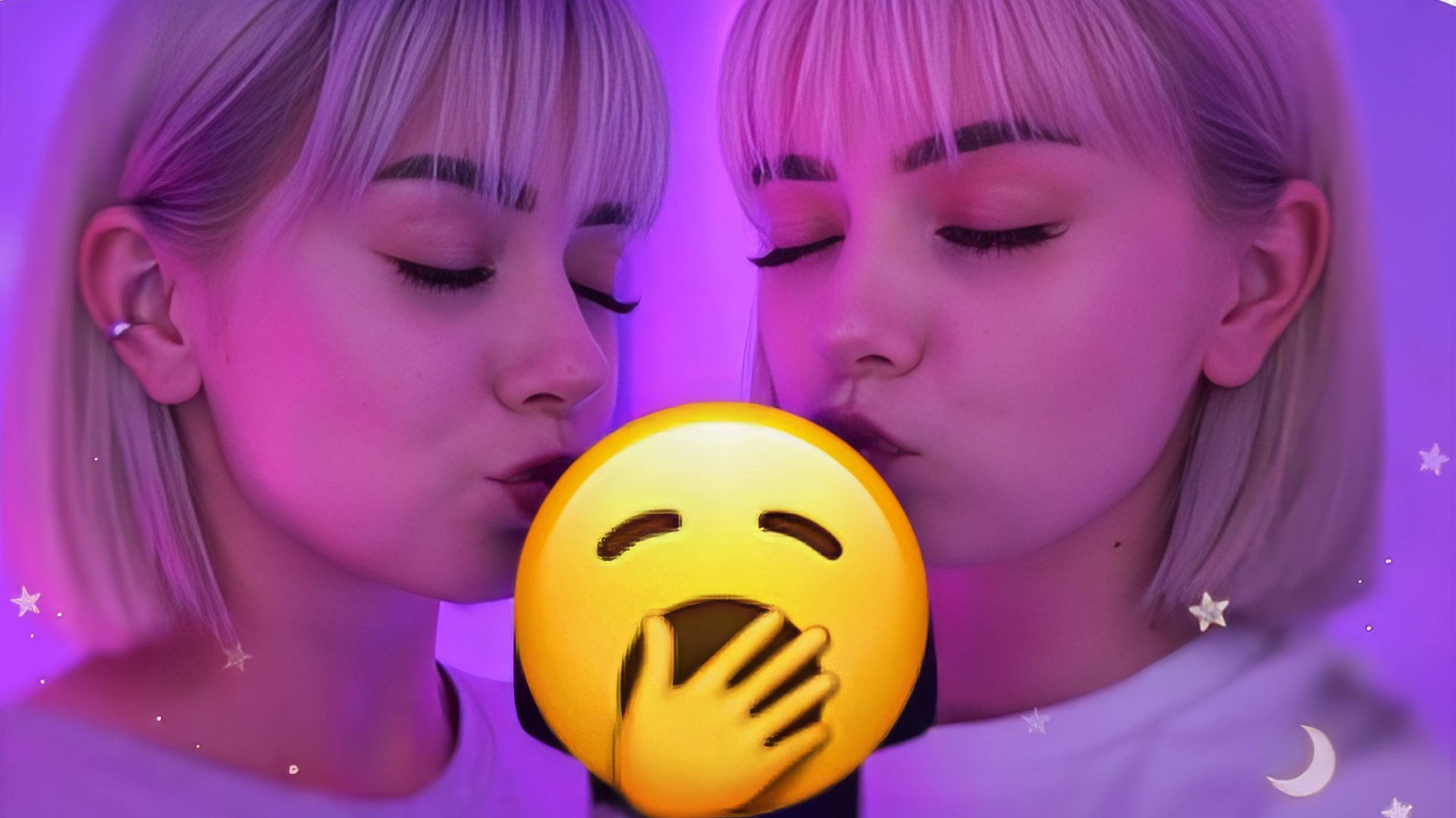 [4K] ДВОЙНОЙ Тк-Тк-Тк от Близняшек | АСМР с Ушка на Ушко