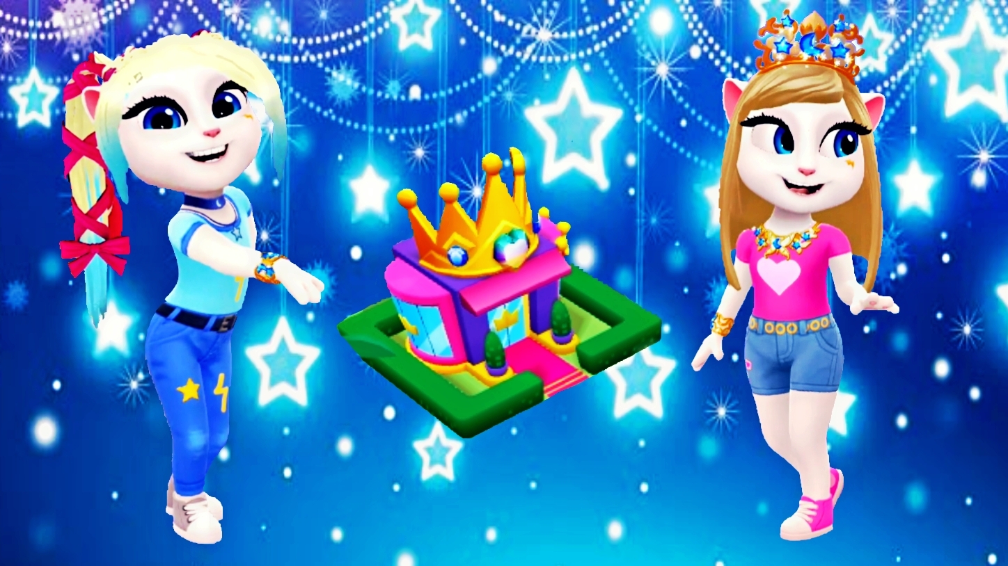 Новое обновление в игре моя говорящая Анджела2, новый редактор украшений💍📿 смотреть онлайн